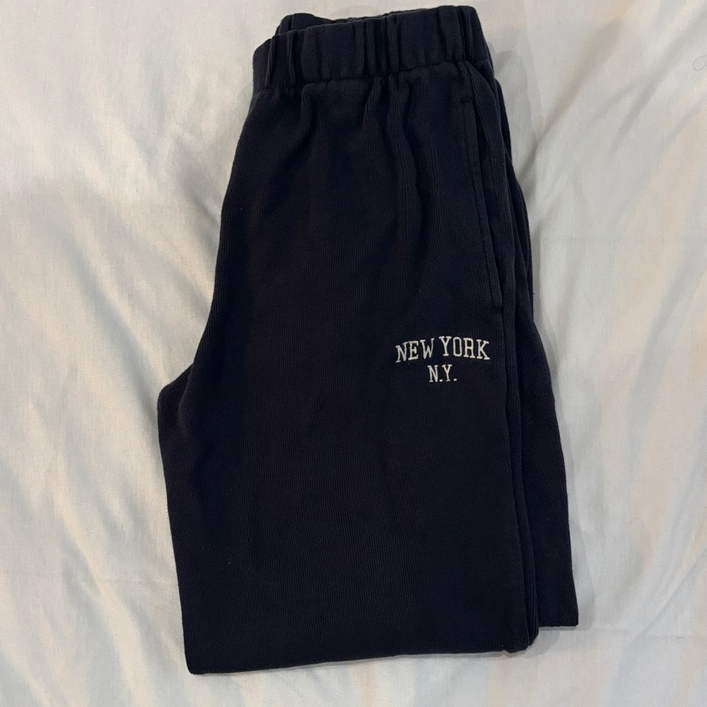 Brandy Melville Navy Blue Sweatpants